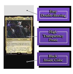 Fundas Protectoras para Tarjetas con Diseños de Ídolos Coreanos, Anime y Personajes Animados, Aptas para Juegos de Mesa, Tarjetas <span class=keywords><strong>Yugioh</strong></span> y Pokémon - Product Image 3