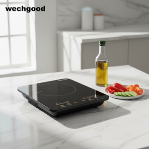 Table <span class=keywords><strong>de</strong></span> cuisson à <span class=keywords><strong>induction</strong></span> électrique 2100W, <span class=keywords><strong>plaque</strong></span> en céramique, verrouillage enfant, minuterie, commande tactile, étanche, utilisation multi-scénarios - Product Image 1