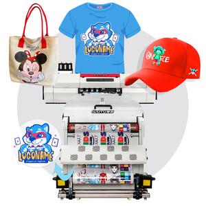 Chất Lượng Cao 1.3M Dtf Chuyển Máy In Máy 8 Epson Đầu In Ổn Định Tự Động Cho T-Shirts Mũ Nhà Sử Dụng Mới Sắc Tố - Product Image 2