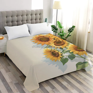 Ensemble de literie personnalisé avec motif du drapeau de Porto Rico, <span class=keywords><strong>1</strong></span> drap-housse, <span class=keywords><strong>1</strong></span> drap plat, 2 taies d'oreiller - Product Image 6