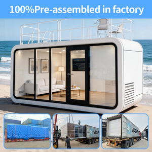 Maisonnette mobile préfabriquée isolée et étanche de 20 ou 40 pieds, style cabane Apple, personnalisable pour l'extérieur - Product Image 6