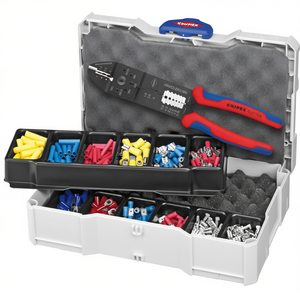 ชุดขั้วต่อสายไฟ Knipex 13 ชิ้น พร้อมที่ปอกสายไฟและขั้วต่อสำหรับสายไฟฟ้า - Product Image 3