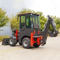 Meistverkaufter Allrad-Baggerlader mit Mechanischem Shuttle Einfach zu Bedienender Mini-Baggerlader
