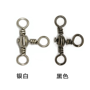 Tf-301 Sea Fishing Swivel <b>Snap</b> Hook Carbon Steel Black Ocean Boat Fishing Connector Anti Tangle 50403020101234567810 - Product Image 1
