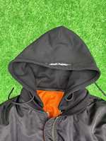 Blouson Bomber Homme Automne à Capuche avec Fermeture Éclair, Épais et Chaud, Coupe-Vent, Résistant à l'Eau, Coupe Ample Style Urbain, Tissu Tissé