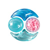 Pabrik Pod Cuci Pakaian OEM Deterjen Aktif Tinggi 20g Pod Deterjen Lapis Ganda Deterjen dalam Kapsul Pod Cuci Pakaian