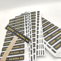 Étiquettes autocollantes personnalisées avec logo imprimé pour l'emballage de produits électroniques - Faible MOQ, autocollants adhésifs imperméables pour boîtes de gadgets
