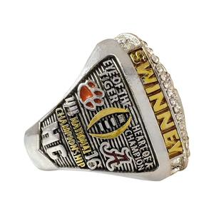 Vente en gros de strass en alliage de zinc personnalisés 2018 Clemson Tigers Ncaa Football Championship bague de famille de fans pour hommes - Product Image 2