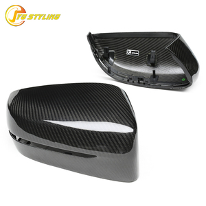 LHD/RHD Dry Carbon Fiber Side Mirror Cover for BMW G20 G30 Car Mirrors Replacement Exterior Accessories - Product Image 1