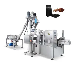 Valve Bag Filler Automatic Plastic Bag Fertilizer Packing Machine Mushroom Substrate Bagging 5Kg Powder Filling Machine