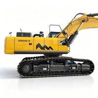 Promo Panas Mesin Cummins 298KW Excavator Berat untuk Pertambangan 56 Ton, Excavator Crawler Hidrolik dengan Bucket Besar 3.5 Meter Kubik dan Pompa