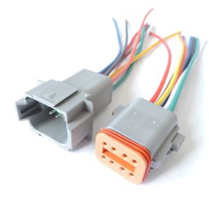 Deutsch DT 2 <span class=keywords><strong>3</strong></span> 4 6 8 12针防水电线连接器插头套件线束15CM 18AWG - Product Image 6
