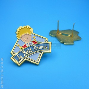 Pin Metálico Le Petit Prince de 35mm, Insignia Esmaltada para Bolsos y Carteras - Product Image 1