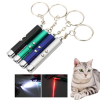 Vente en gros d'usine : Jouet interactif pour chat, pointeur laser pour l'exercice des chats, assortiment de 10 pièces (1 pièce/blister + carte)