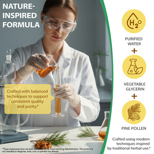 SOLOTREE Tetes Cairan Serbuk Sari Pinus Energi Alami, Menyeimbangkan Hormon, Meningkatkan Dukungan Nutrisi Secara Keseluruhan, Tetes Cairan Serbuk Sari Pinus - Product Image 3