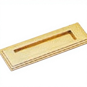Letrero de Latón Pulido Marca OMG, Modelo OMG-60, 258mm X 79mm, Diseño Minimalista, Resistente al Agua, para Puerta de Entrada - Product Image 6