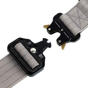 <span class=keywords><strong>Collar</strong></span> Táctico Personalizado para Perro con Clip de Liberación Rápida de Nailon Resistente y Hierro, Diseño Clásico y Simple - Product Image 2