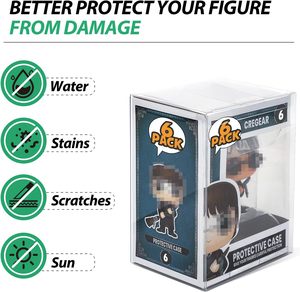 Caja de Exhibición Transparente de PET, Contenedores de Almacenamiento de Alta Transparencia, Empaque de PVC Resistente para Almacenamiento - Product Image 3