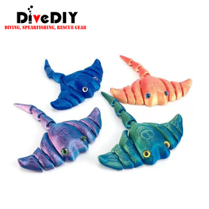 Figura de Tortuga Marina DiveDIY, Decoración de Animales Oceánicos, Estilo Resina Ecológica PLA, Mini Estatua de Tortuga, Regalo para Buceadores DA009 China - Product Image 3