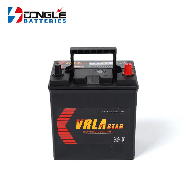 Bateria automotivo de chumbo-ácido 12v 36Ah para Dongle de alta desempenho sem manutenção de 9 placas NS40ZL