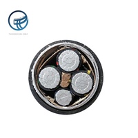 Nouvelle annonce étanche Yjlhv22 5 noyaux 25mm câble concentrique d'alimentation en alliage d'aluminium XLPE isolé pour la Construction