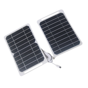 Panel Solar Masuyoshi Mitsu de 5W, 215x140mm, Salida Tipo-C para Teléfono, Timbre, Cámara - Product Image 2