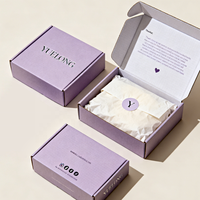 Boîte d'emballage cadeau en carton ondulé recyclable avec logo, pour chaussures et vêtements, boîte d'expédition en papier pour petites entreprises