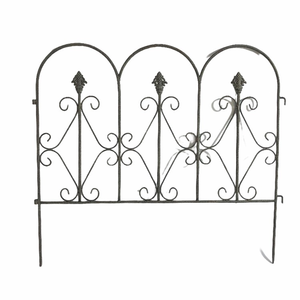 Phong Cách Cổ Điển Sắt Trellis Cho Ngoài Trời Vườn Kim Loại Mạnh Mẽ Vòng Lặp Leo Nhà Máy Nồi Tráng Với Màu Sắc Mộc Mạc - Product Image 2