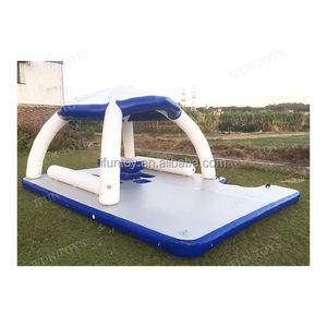 Équipement de jeu d'eau d'été en PVC de 0.9mm, flotteur de <span class=keywords><strong>piscine</strong></span> gonflable licorne bateau jeux d'eau pour fête de famille - Product Image 5