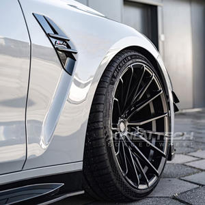 Cerchi XL Forgiati Monoblocco in Lega Concavi Nero Opaco 5x114.3 5x115 5x118 5x120 Ruote Personalizzate da 17 18 19 20 21 22 23 Pollici - Product Image 5