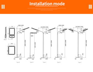 ไฟถนน LED ป้องกันการระเบิด 100W 120W 150W รุ่น OHBF8260 ได้รับการรับรองมาตรฐาน ATEX CE ปี 2022 ไฟถนนรุ่นใหม่ - Product Image 6