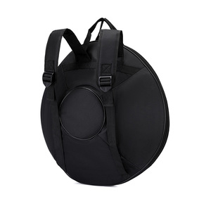 Bolsa de tambor de placa de mano, tambor etéreo de almacenamiento negro de 12 pulgadas y 14 pulgadas, bolsa de instrumentos de percusión sin preocupaciones al por mayor - Product Image 2