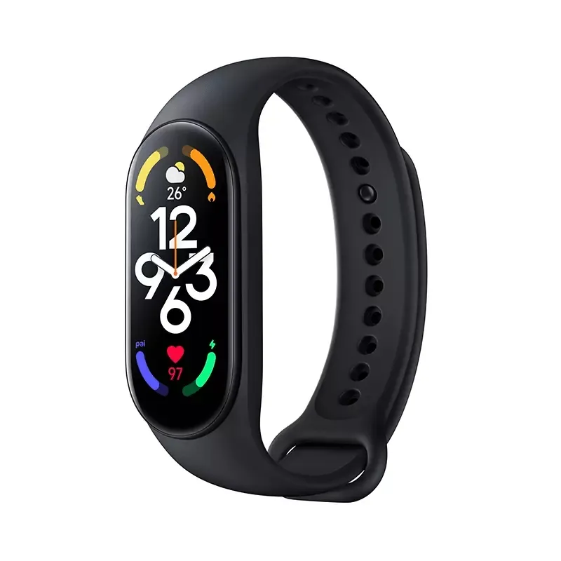 Mi Band 7 חמצן בדם מסך AMOLED צמיד כושר Miband7 מעקב כושר צג דופק Mi חכם בנד 7