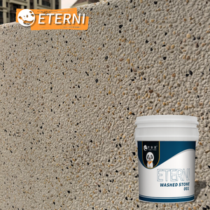 Peinture époxy pour sols ETERNI DIY à texture pierre lavée - Finition mate pour couleurs personnalisées, revêtement facile à poser, magnifique et facile à nettoyer pour terrasses - Product Image 1