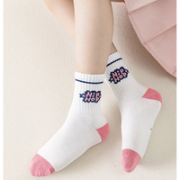 Chaussettes de sport personnalisées en coton écologique respirant pour femmes, jeunes et enfants, avec logo brodé et impression numérique