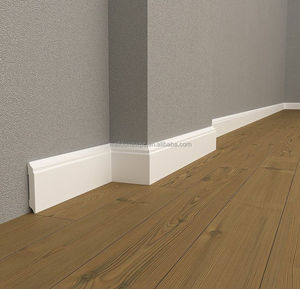 Plinthe décorative intérieure en PS étanche, moulure de base en PS vierge à 100 %, plinthe de 12 cm en PS - Product Image 3