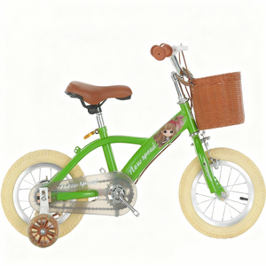 <span class=keywords><strong>Bicicleta</strong></span> de Una Velocidad de Acero Rosa para Niñas de 2 a 3 Años con Ruedas de Entrenamiento, Tamaño de <span class=keywords><strong>Rueda</strong></span> de 16 Pulgadas para Niños Grandes - Product Image 6