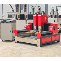 Machine de gravure sur marbre et granit JK-1010, machine de fraisage CNC à double tête pour la sculpture et la gravure sur pierre