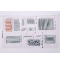 Fabricant de vis de fixation Chicago personnalisées vis de fixation en aluminium quincaillerie personnalisée jeu de vis de meubles avec boîte