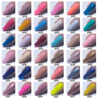 Vernis à ongles gel avec logo personnalisé 280 couleurs un ensemble pour salon de manucure Vernis semi-permanent UV/LED Vernis gel sans TPO