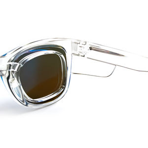 FUYUANDA kacamata pengaman anti-benturan, kacamata pelindung mata radiasi medis industri profesional tahan debu - Product Image 4