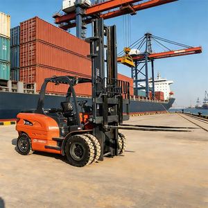 <span class=keywords><strong>Chariot</strong></span> élévateur à fourche assis à quatre roues de 8 tonnes pour usage intensif en usine – Équipement de levage et de manutention robuste - Product Image 6