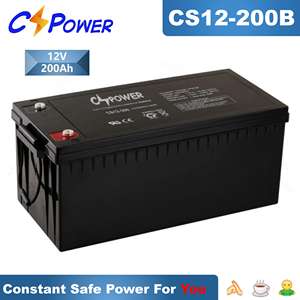 Batería de ciclo profundo CSPower 12V 200ah <span class=keywords><strong>AGM</strong></span>, batería de almacenamiento para panel solar de - Product Image 3