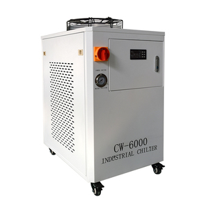 Enfriador de Agua Láser Profesional CW6000 con Protección Contra Sobrecalentamiento y Control de Flujo, Enfriador Industrial para Grabado y Corte Láser - Product Image 4