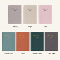 Journal de Gratitude de 6 Minutes Journal A5 Carnet Mindfulness Energy Tracker Planner Positive Emotional Self-Improvement Journal
