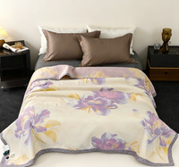 Literie italienne de luxe écologique en peluche douce tissée - Charme Tang
