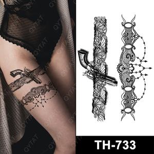 ล้างทําความสะอาดได้ปลอมร่างกายเซ็กซี่ชั่วคราวสติกเกอร์สัก - Product Image 1