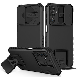 Para Samsung <span class=keywords><strong>Galaxy</strong></span> A56 A36 A55 A35 A54 A51 A31 A13 A15 A32 A52 A72 A42 funda deslizante lente de cámara proteger Kickstand armadura funda trasera - Product Image 1