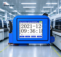 PHEZER Printer Inkjet Mini Portabel Pintar, Penanda Tanggal Genggam untuk Kantong Makanan dan Botol
