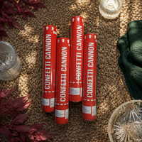 Vente en gros de confettis biodégradables personnalisés pour fêtes, serpentins et lance-confettis pour célébrations